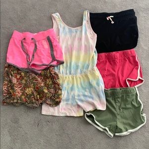 Girls 14 piece Lot of summer clothes
